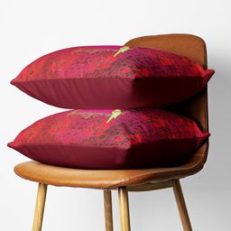 BIANCA Set Of 2 Printed Square Cushion Covers image 2