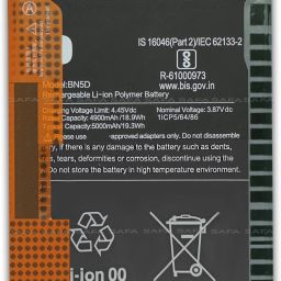 Safa Mobile Battery ForRedmi Note 11 / Note 11S - 5000MAh-image-30