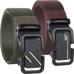 Men Casual Multicolor Nylon Belt-picture-15