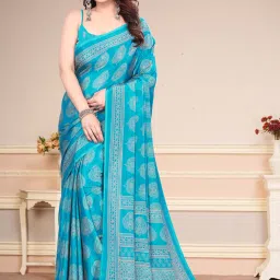 Paisley Bollywood Chiffon Saree-picture-27