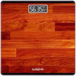 Healthgenie Digital Weight Machine Thick Tempered Glass LCD Display 2+1 Yr extended Warranty Weighing Scale-8