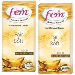 Fairness Naturals Gold Hair Removal Cream Fair and Soft - 60g Cream-image-61
