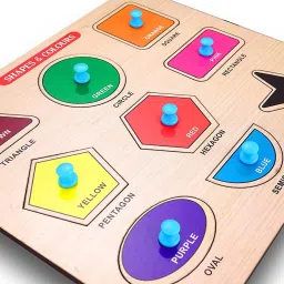 Wooden Puzzle Board for Kids, Preschool Educational Teaching Toy for KIDS.-image-48