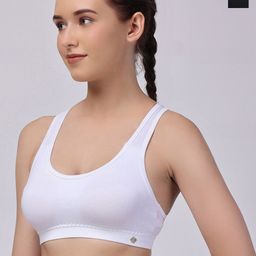 Floret Pack of 2 Full Coverage Seamless Training Sports Bra-32