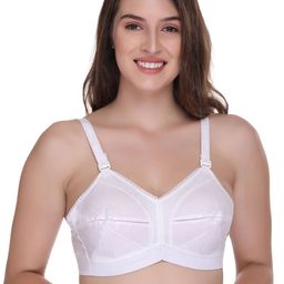 SONA Full Coverage Non Padded Non-Wired Cotton Everyday Bra With All Day Comfort-9