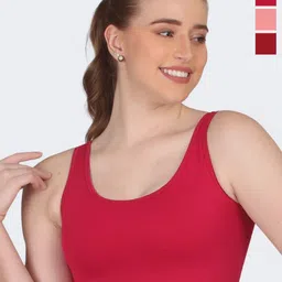 POOJA RAGENEE Pack Of 3 Full Coverage Comfortable Cotton Workout Bra With All Day Comfort-picture-27
