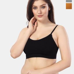Fabme Pack Of 3 Full Coverage Bralette With All Day Comfort-picture-33