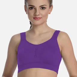 FIMS Seamless Non-Wired Non-Padded High-Support Dry-Fit Work-Out Bra-image-79