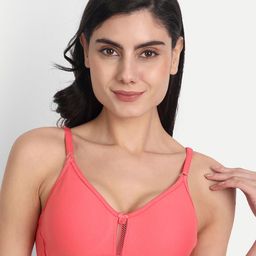 Aimly Full Coverage Non-Padded All Day Comfort Dry-Fit Seamless Cotton T-Shirt Bra-picture-32