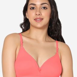 In Care Half Coverage Non Padded Seamless Pure Cotton T-shirt Bra With All Day Comfort-picture-13