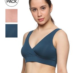 &CIRCUS Women Pack of 2 Non Padded Medium Coverage Maternity Bra-picture-32