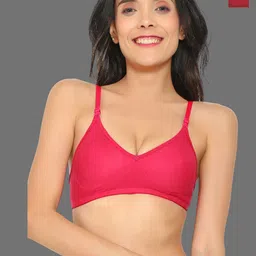 Aimly Pack of 2 Medium Coverage Cotton T-shirt Bra With All Day Comfort-87