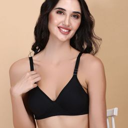 Klassik Medium Coverage Non Padded Everyday Bra All Day Comfort-image-14