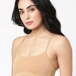 BLOSSOM Full Coverage Non Padded Non-Wired T-strap Beginners Bra- All Day Comfort image 2