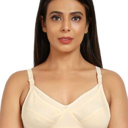 Mine4Nine Pack Of 3 Full Coverage Non Padded Maternity Bra With All Day Comfort image 3