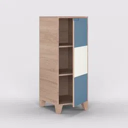 boingg! - a happy start Engineered Wood Kids Storage Cabinet in Oak Colour-picture-43