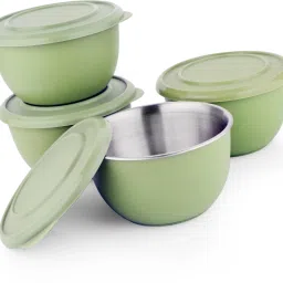 Stainless Steel Storage Bowl Microwave Safe Bowls-25