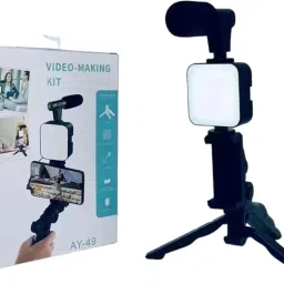 4uonly Vlogging Kit for Lightning Compatible Video Vlog Kit yui8 Tripod image 4
