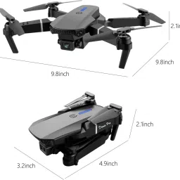 E88 PRO High Quality dronHD, Dual Camera Mini dron720p Video, Wifi Fpv Drone_3 Drone-30