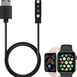 The Electron Bay Magnetic Charging Cable 1 A 0.6 m Fire Lumos 1.91 Smartwatch-34
