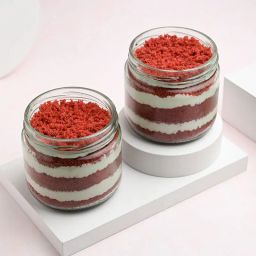 Red Velvety Jar Cake-image-10
