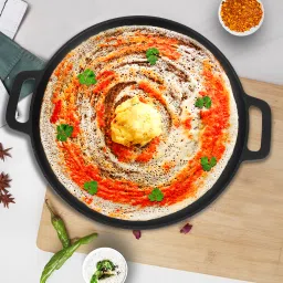 Premium Cast Iron Dosa Tawa 12" Inch(30.5 CM) with 2 Loops, Tawa 30.5 cm diameter-13
