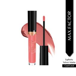 Max Factor Lipfinity Velvet Matte - Cool Coral-36