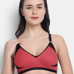 VStar Women Red & Black Everyday Bra-image-20