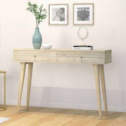 urban ladder Ivara Solid Wood Console Table in Natural Finish-picture-11
