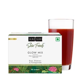 Kapiva Skin Foods Glow Mix With Rose & Shatavari For Even Toned Radiant Skin - 30 Sachets-12