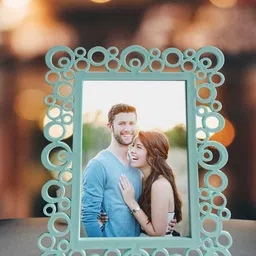 Art Street Blue Table Photo Frame-24