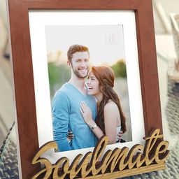 Art Street Brown Soulmate Individual Customize Table Photo Frame-40