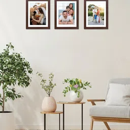 RANDOM Set Of 3 Burgundy Individual Photo Frames-image-30