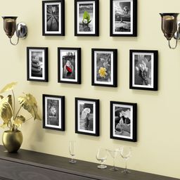 RANDOM Set Of 10 Black Solid Collage Photo Frames-image-46