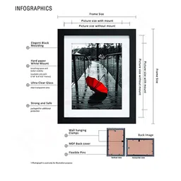 RANDOM Set Of 6 White Individual Photo Frames image 3