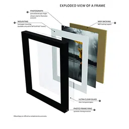 RANDOM Set Of 6 White Individual Photo Frames image 4