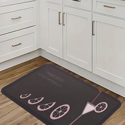 Kuber Industries Brown Printed Rectangular Kitchen Door Mat image 4