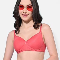 FIMS Full Coverage Lightly Padded Non-Wired Everyday Bra With All Day Comfort image 2