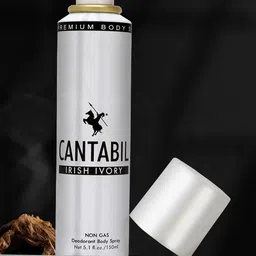 Cantabil Men Set of 3 Irish Ivory Deodorants 450ml-10