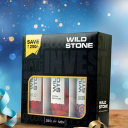 Wild stone Men Set Of 3 Long Lasting Deodorant 200ml Each- Ultra Sensual, Red & Legend-95