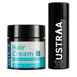 Ustraa Black Hair Cream with Deodorant-10