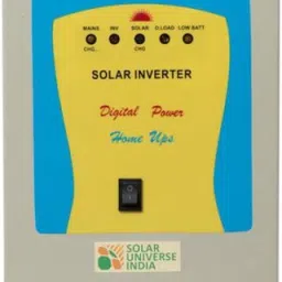 SUI-Raj SPV DC to AC Converter - 300W/24V + 7W DC Tube Solar Inverter for running AC 220V loads from Solar Panels directly - 24V Pure Sine Wave Inverter-2