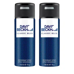DAVID BECKHAM Men Set of 2 Classic Blue Deodorants-15