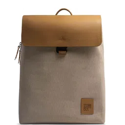 DailyObjects Unisex 15 Inch Laptop Cotton Canvas Backpack with Compression Straps-14