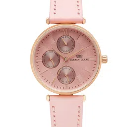 DARREN CLARK Women Leather Straps Analogue Automatic Motion Powered Watch-image-31
