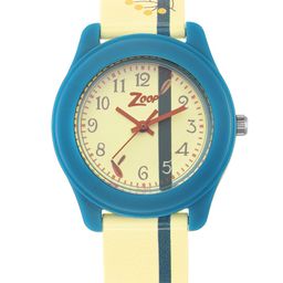ZOOP from TITAN Kids Blue & Cream Printed Dial Silicon Straps Analogue Watch-image-61