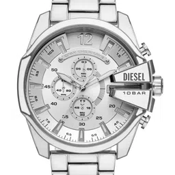 DIESEL Mega Chief Men Stainless Steel Bracelet Style Straps Analogue Watch DZ4660-image-32