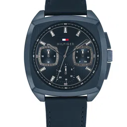 Tommy Hilfiger Men Embellished Dial & Leather Bracelet Style Straps Analogue Watch TH1710558-image-83