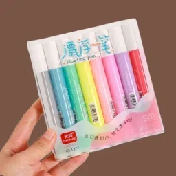 Set Of 8 Colorful Magical Water Floating Painting Pen-image-32