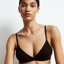 H&M 2-Pack Soft Cotton Bras-image-3